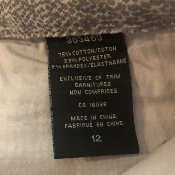 NICOLE MILLER ORIGINAL Jeans Grey/White, 12 - Picture 5 of 9